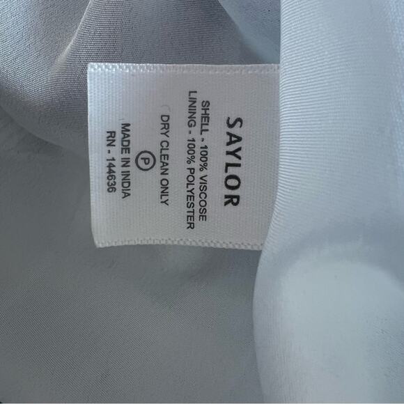 SAYLOR Jeannie Blue Floral Midi Dress Size Small - Picture 13 of 16